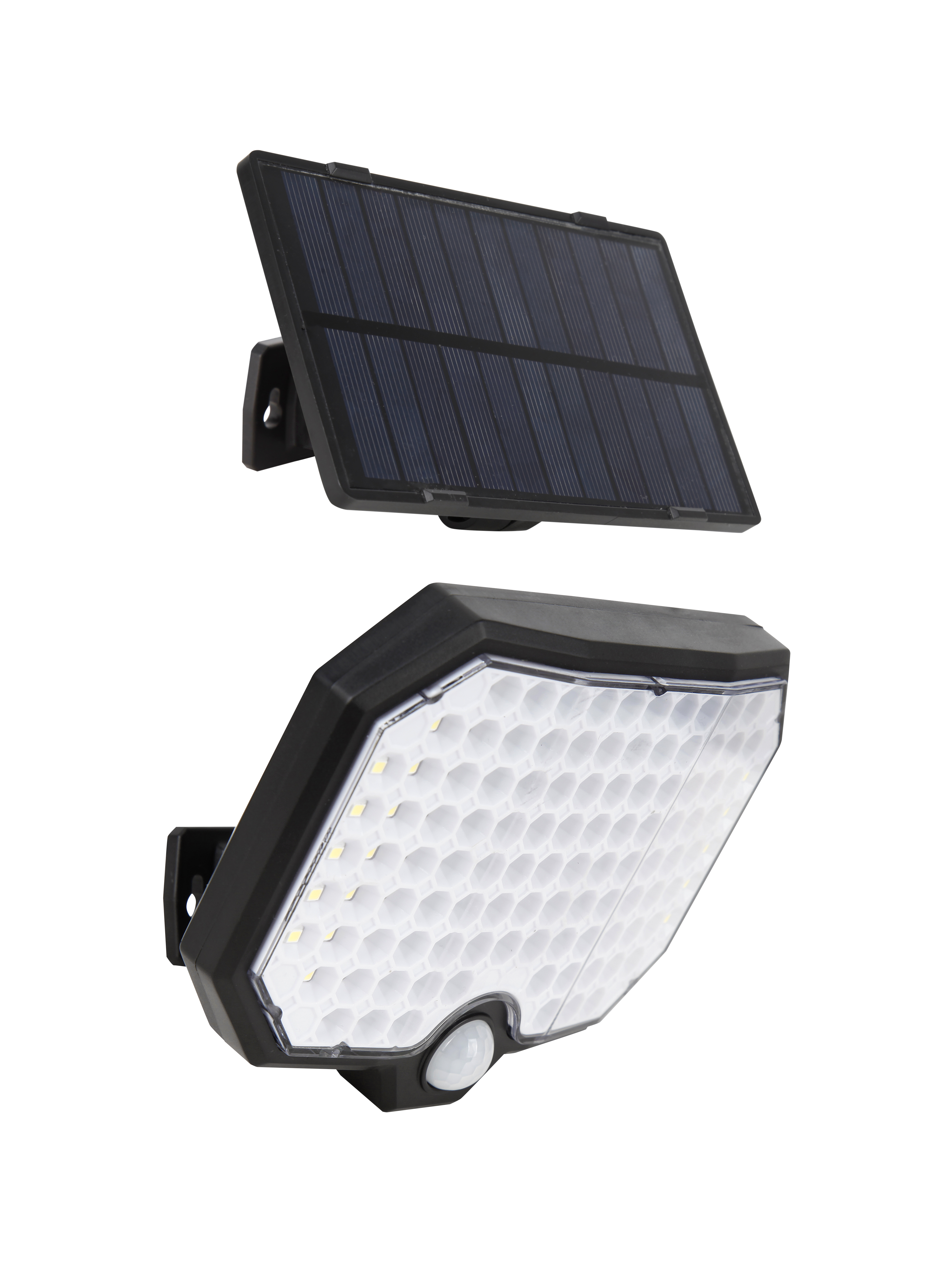 Superhelle LED-Split-Solar-Gartenhofleuchte