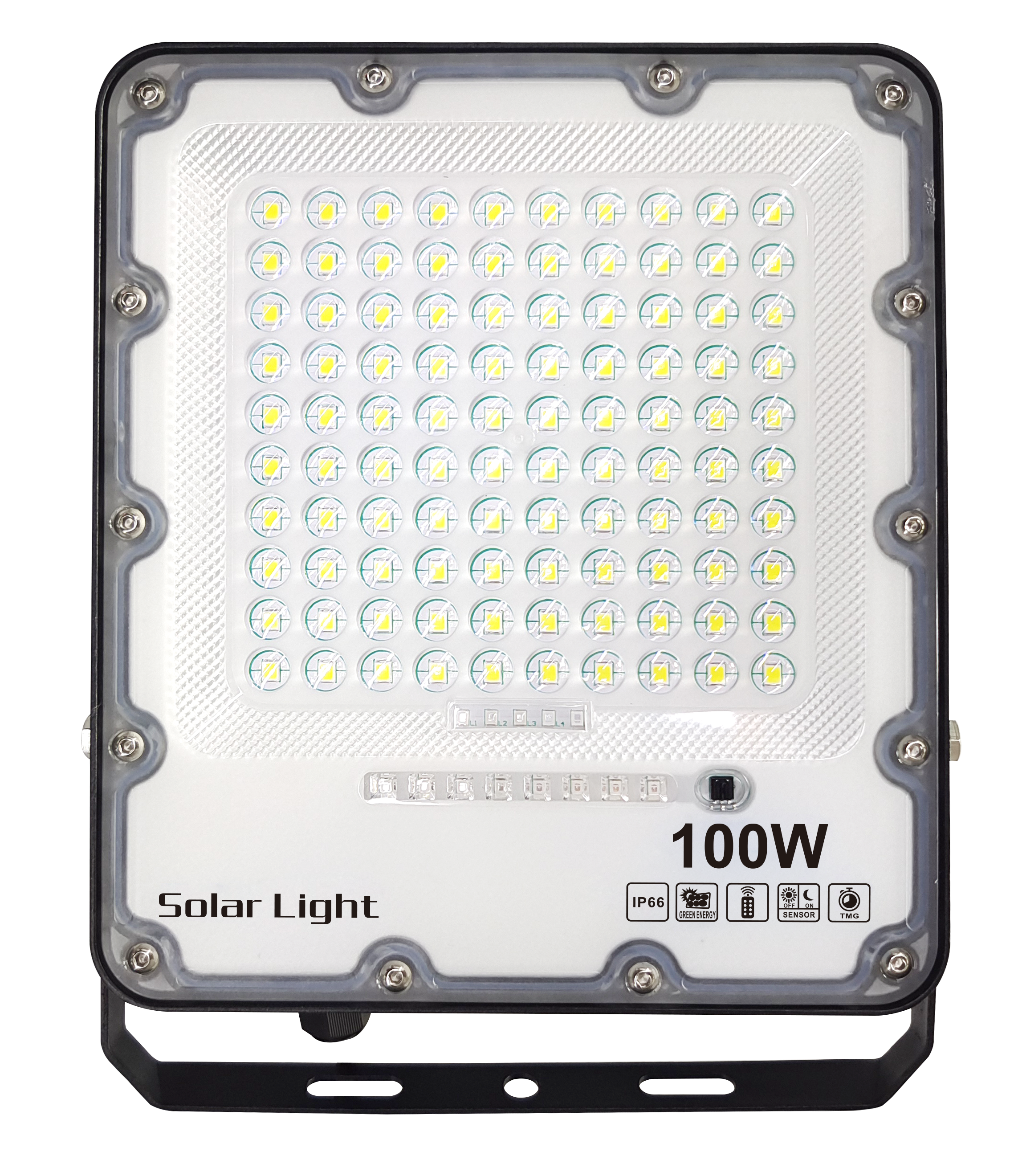 Langlebiges Harbor Freight-Solarflutlicht mit 1000 Lumen