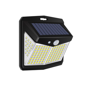 Wandleuchte mit Solarsensor, 128 LEDs