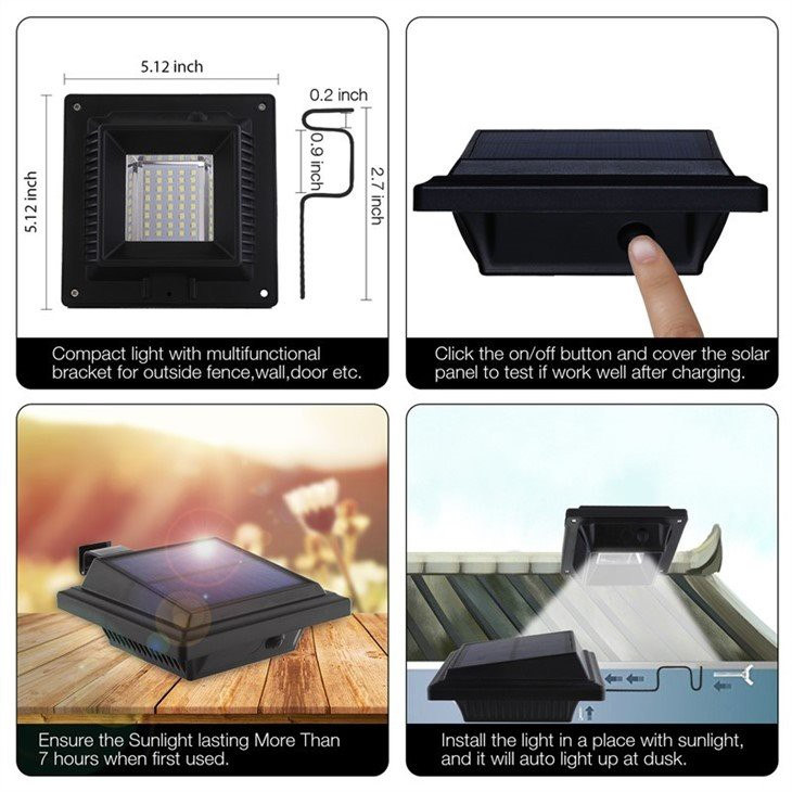 Automatisches Ein- und Ausschalten des Solarlichts