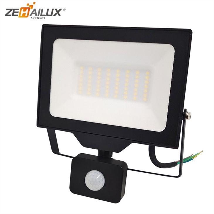 50W LED-Flutlicht mit Sensor