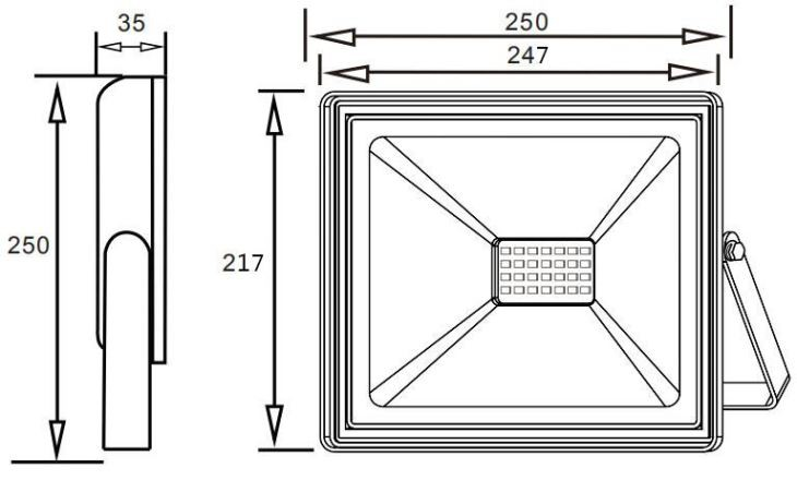 Dob LED-Flutlicht