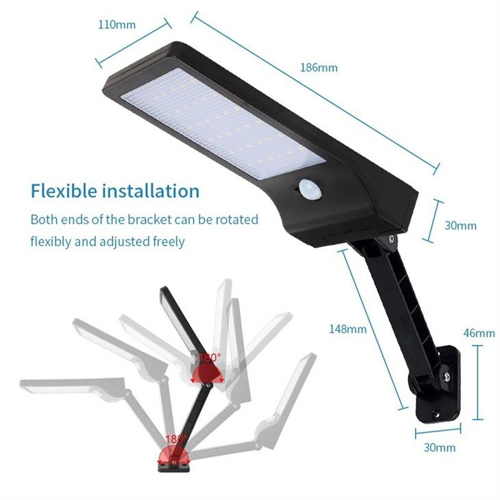 Solar-LED-Wandleuchte