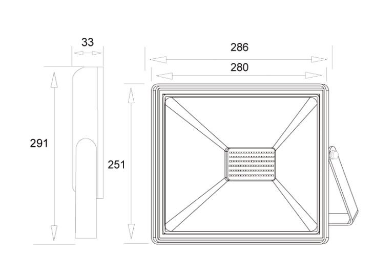 100 W LED-Flutlicht, CE-Zulassung