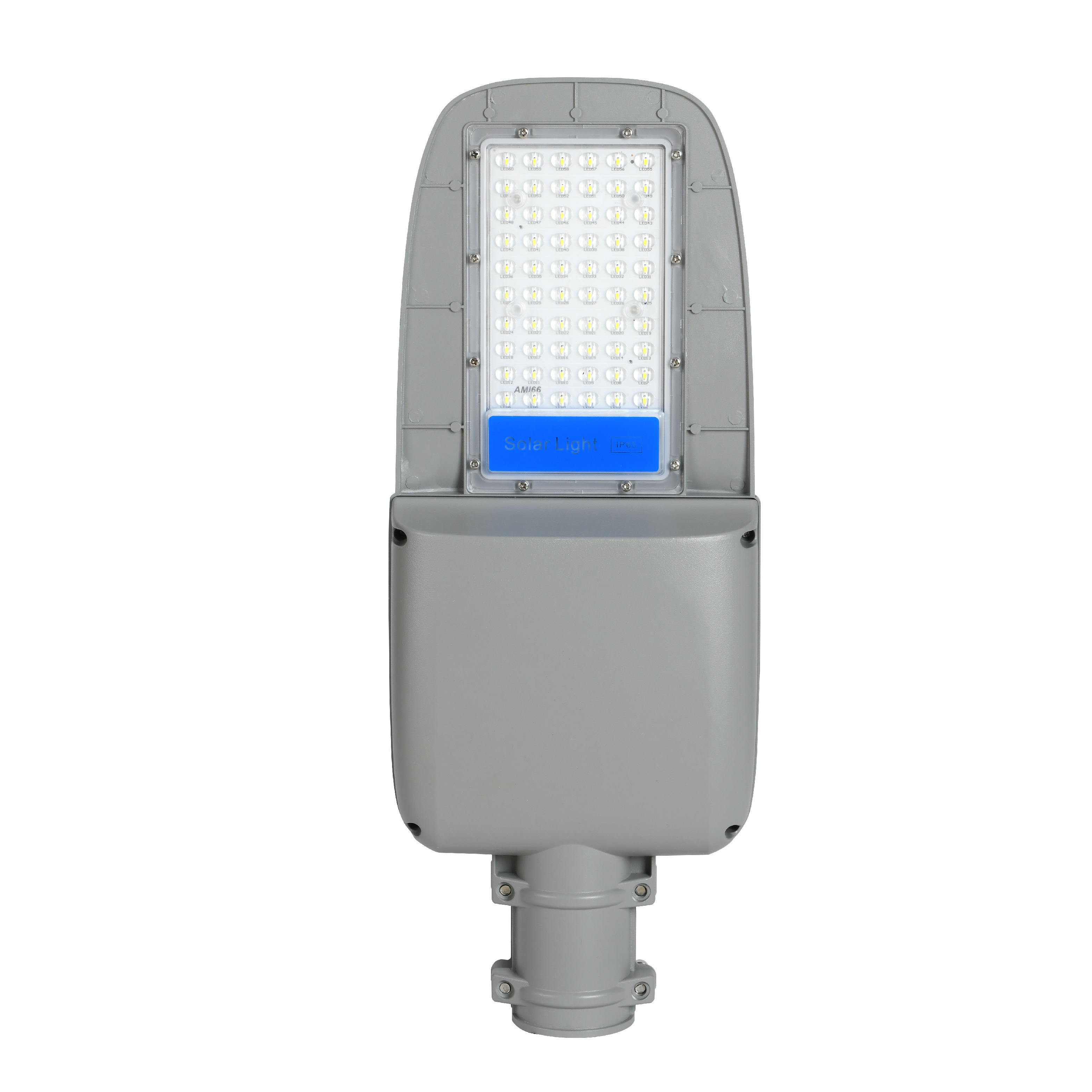 Heißer Verkauf weißes Licht Ip65 wasserdichte Outdoor-Garten 60 Watt Solar-LED-Straßenlaterne Zartes Aussehen Hocheffiziente Outdoor-wasserdichte 120-Watt-Solar-LED-Straßenlaterne